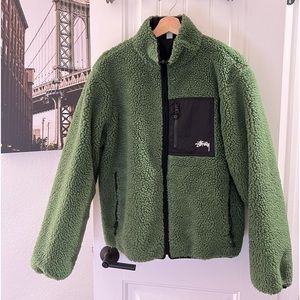 Stussy 8 Ball Sherpa Fleece